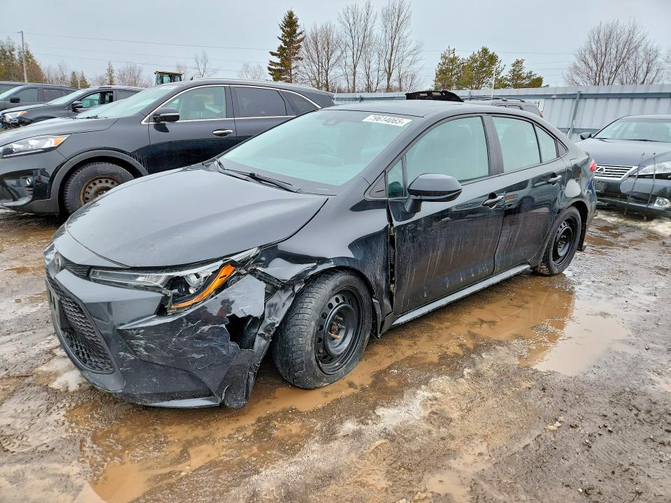 79614065 :رقم المزاد ، 5YFBPRBE3LP030105 vin ، 2020 Toyota Corolla مزاد بيع