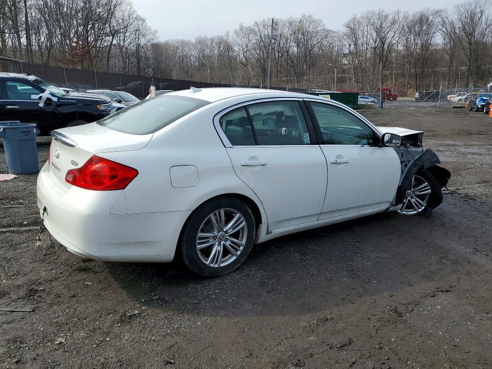 2011 Infiniti G25 Sedan მანქანა იყიდება აუქციონზე, vin: JN1DV6AR6BM451404, აუქციონის ნომერი: 79998625