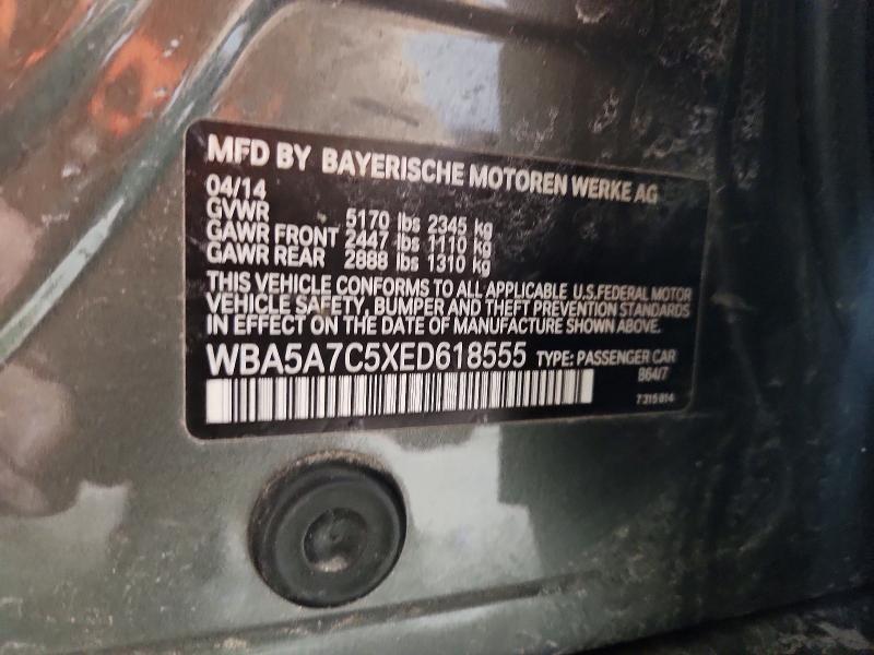 Продаж на аукціоні авто 2014 Bmw 528, vin: WBA5A7C5XED618555, номер лоту: 46144106