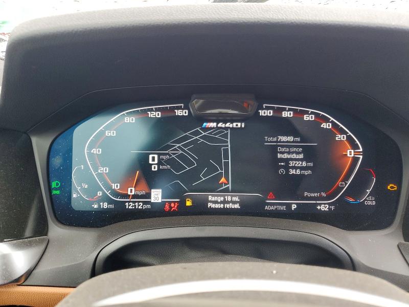Продаж на аукціоні авто 2022 Bmw M440xi, vin: WBA13AW06NFM21747, номер лоту: 46944276