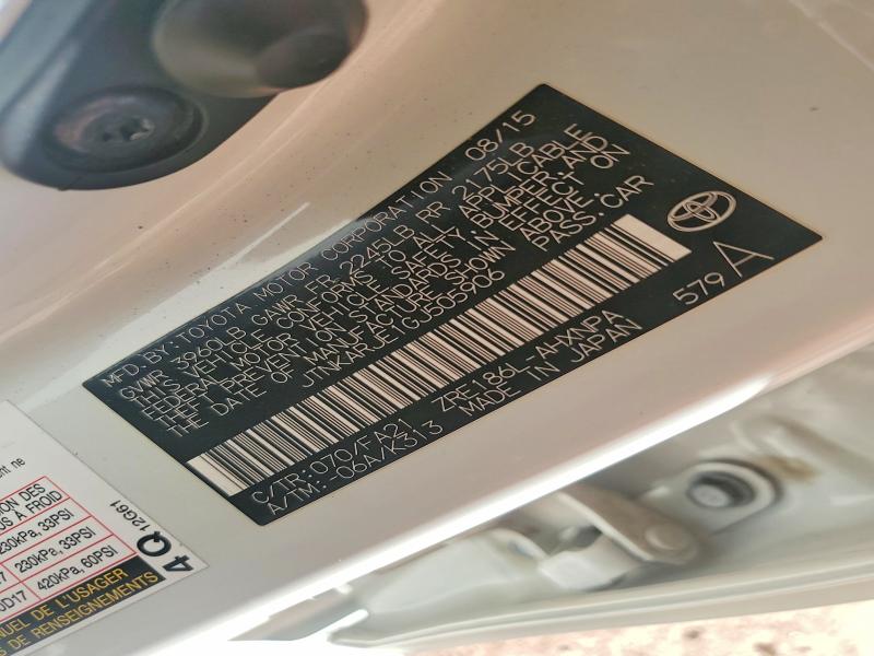 Aukcja sprzedaży 2016 Scion Im, vin: JTNKARJE1GJ505906, numer aukcji: 79654575