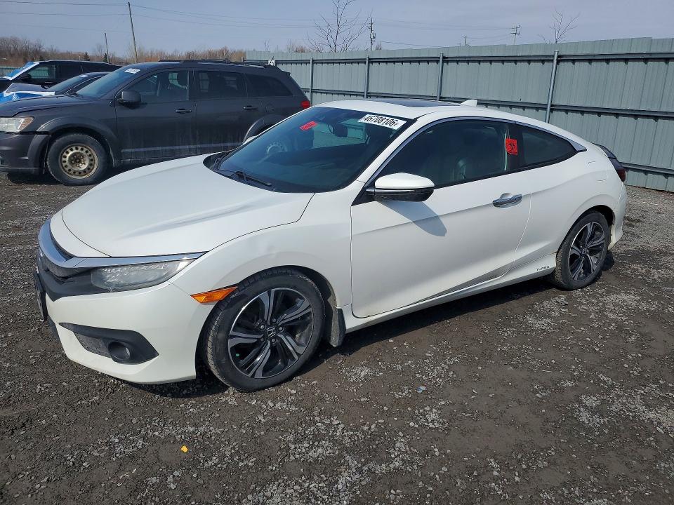2016 Honda Civic Touring 2dr Co მანქანა იყიდება აუქციონზე, vin: 2HGFC3B90GH427216, აუქციონის ნომერი: 46708106