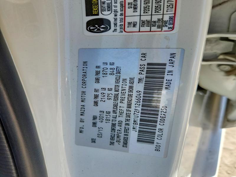 2015 Mazda 3 მანქანა იყიდება აუქციონზე, vin: JM1BM1U72F1266049, აუქციონის ნომერი: 41623686