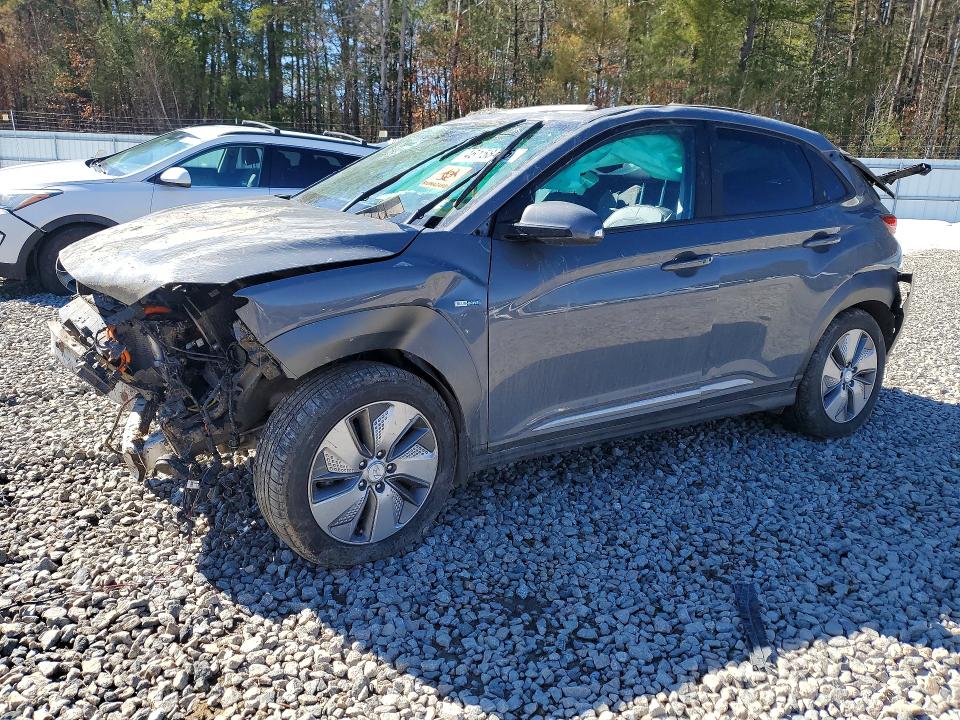2019 Hyundai Kona Electric მანქანა იყიდება აუქციონზე, vin: KM8K33AG8KU052206, აუქციონის ნომერი: 46158416