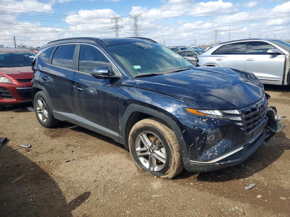 2022 Hyundai Tucson Hybrid მანქანა იყიდება აუქციონზე, vin: KM8JFCA15NU045135, აუქციონის ნომერი: 47770466
