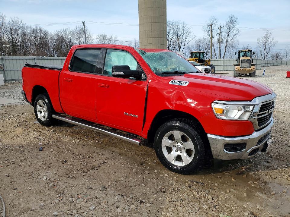 2021 Ram 1500 მანქანა იყიდება აუქციონზე, vin: 1C6RRFFG4MN645190, აუქციონის ნომერი: 46282756