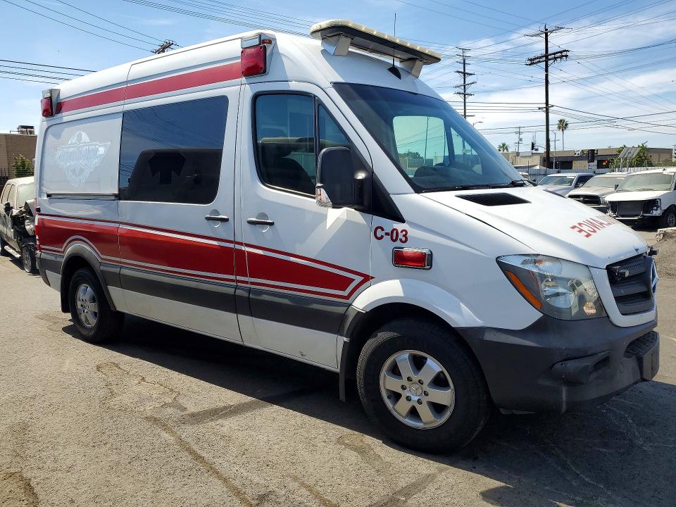47814566 :رقم المزاد ، WDAPE7CD4HP390629 vin ، 2017 Mercedes-benz Sprinter مزاد بيع