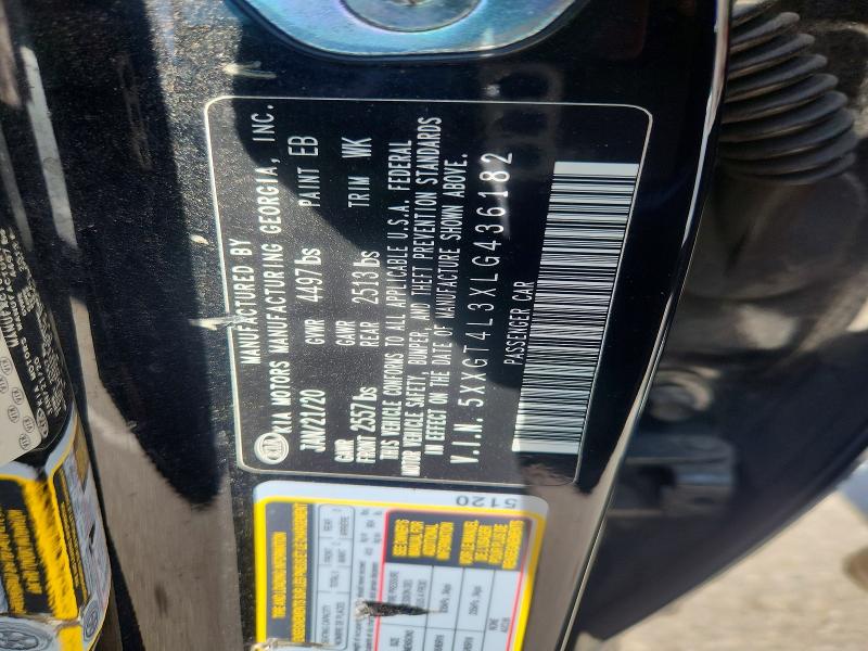 Aukcja sprzedaży 2020 Kia Optima, vin: 5XXGT4L3XLG436182, numer aukcji: 47818696