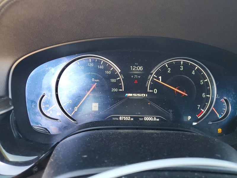 2018 Bmw M550xi მანქანა იყიდება აუქციონზე, vin: WBAJB9C58JB287052, აუქციონის ნომერი: 41865986