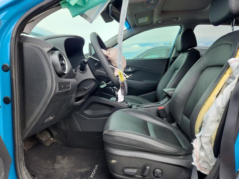2022 Hyundai Kona მანქანა იყიდება აუქციონზე, vin: KM8K53A38NU770799, აუქციონის ნომერი: 45828836