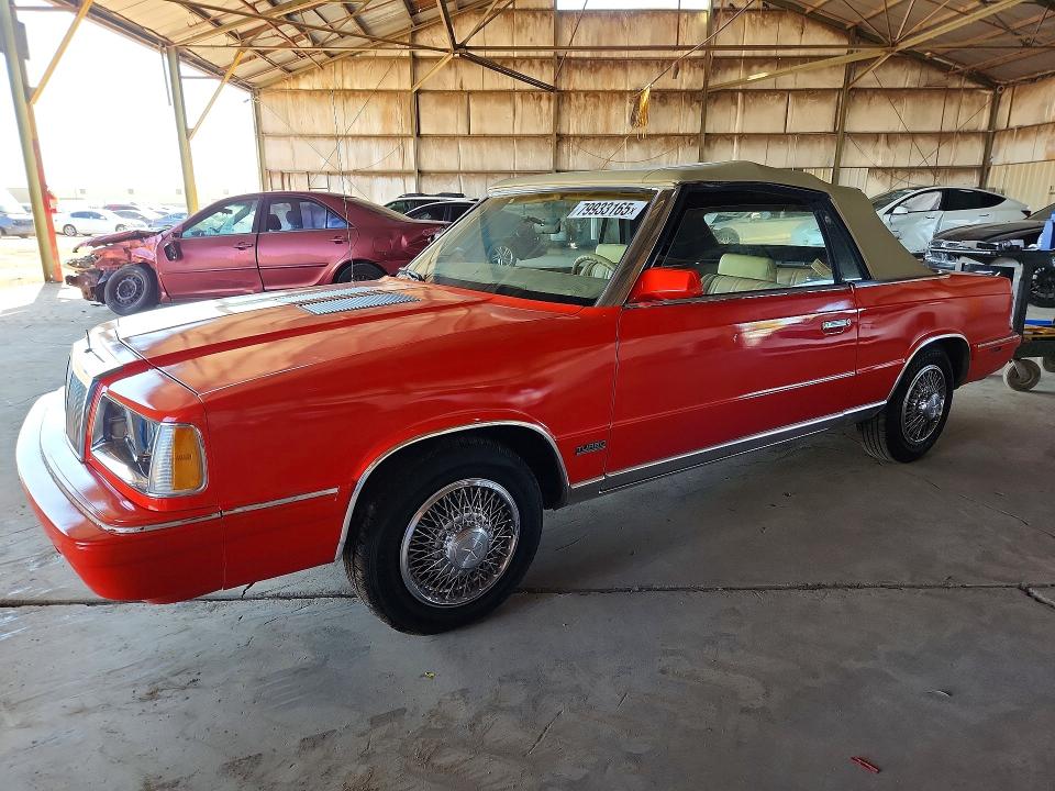 Aukcja sprzedaży 1986 Chrysler Lebaron, vin: 1C3BC55E0GG253231, numer aukcji: 79933165