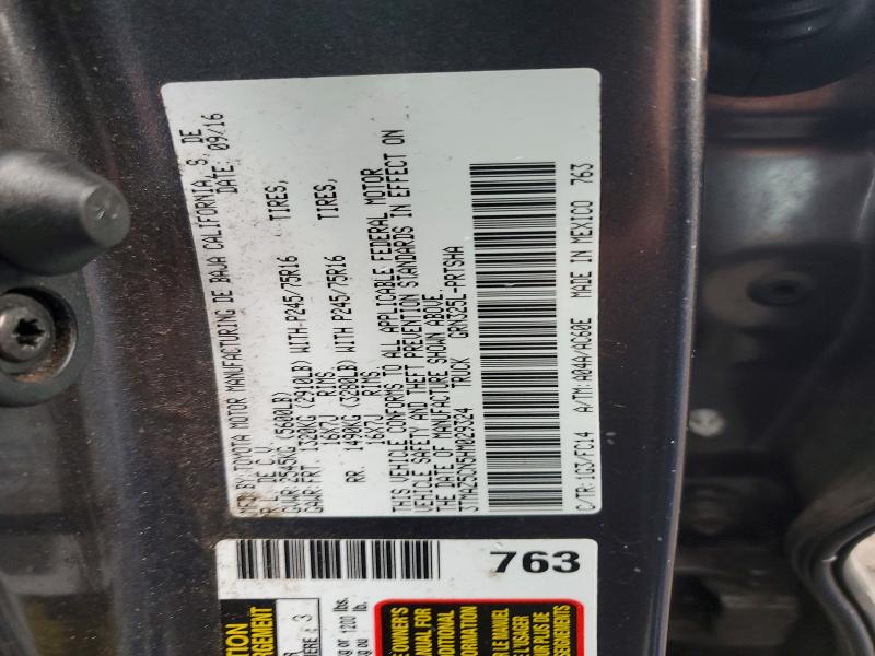46232096 :رقم المزاد ، 3TMAZ5CN5HM029324 vin ، 2017 Toyota Tacoma مزاد بيع