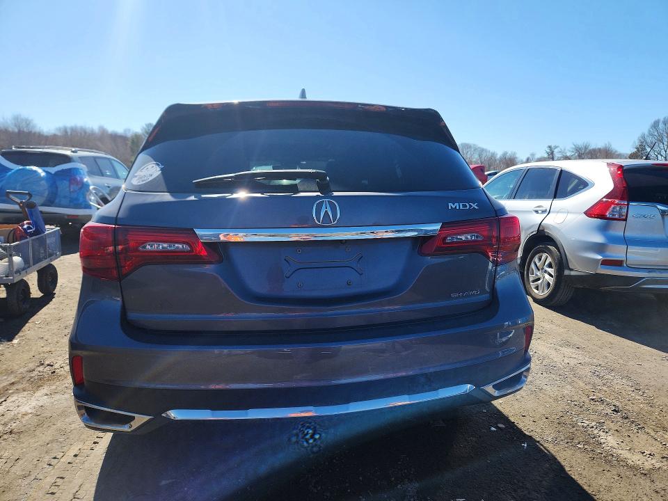 2018 Acura Mdx მანქანა იყიდება აუქციონზე, vin: 5J8YD4H57JL016938, აუქციონის ნომერი: 41945876