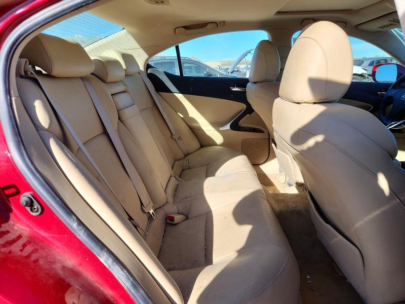 Продажа на аукционе авто 2006 Lexus Is 250, vin: JTHCK262065000716, номер лота: 47137156