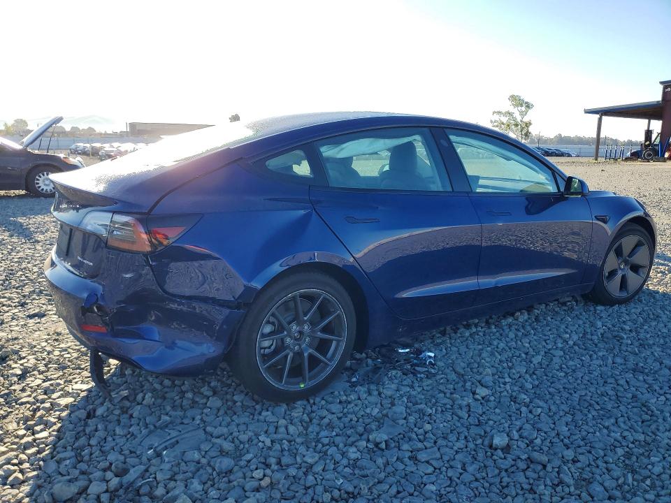 2021 Tesla Model 3 მანქანა იყიდება აუქციონზე, vin: 5YJ3E1EB5MF848896, აუქციონის ნომერი: 46384346