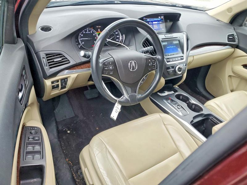 Продажа на аукционе авто 2017 Acura Mdx, vin: 5FRYD3H30HB005055, номер лота: 47360596
