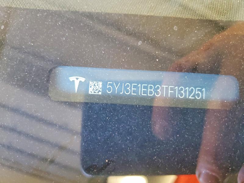 79774535 :رقم المزاد ، 5YJ3E1EB3TF131251 vin ، 2026 Tesla Model 3 مزاد بيع