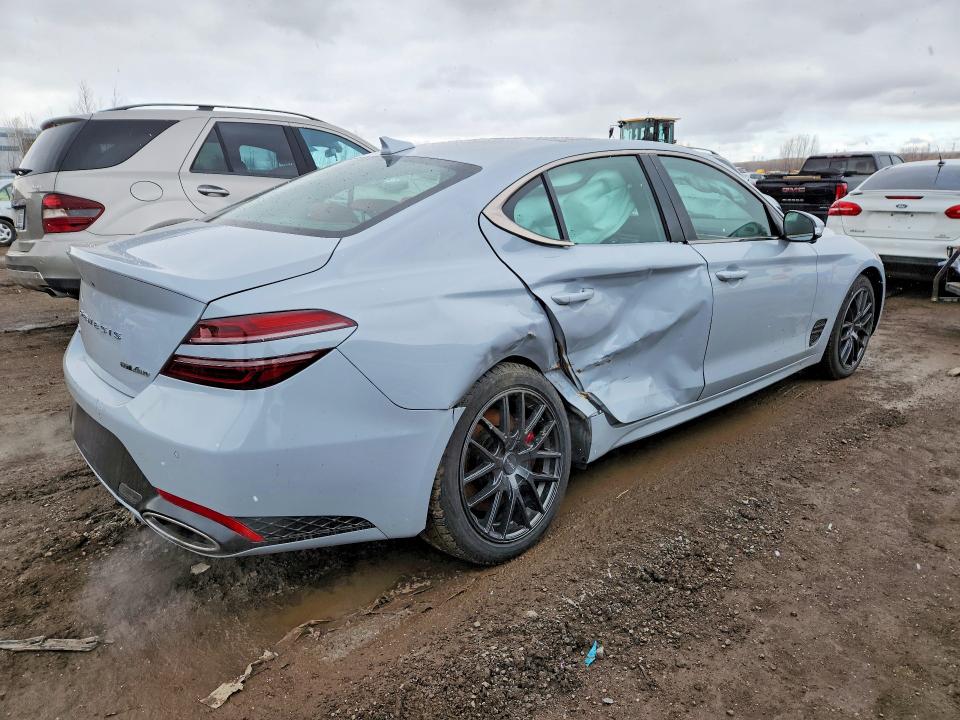 2023 Genesis G70 მანქანა იყიდება აუქციონზე, vin: KMTG54TE2PU107148, აუქციონის ნომერი: 45663256