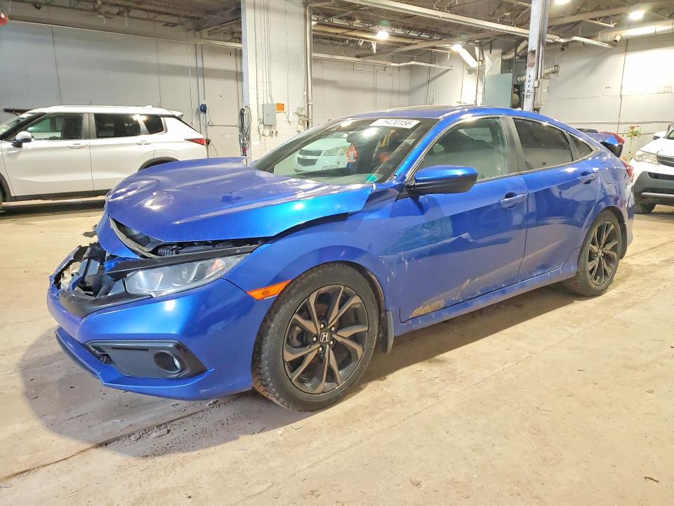Продажа на аукционе авто 2019 Honda Civic, vin: 2HGFC2F89KH017065, номер лота: 46420156