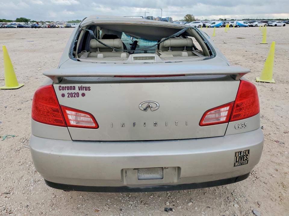 2003 Infiniti G35 მანქანა იყიდება აუქციონზე, vin: JNKCV51E73M303990, აუქციონის ნომერი: 47600536