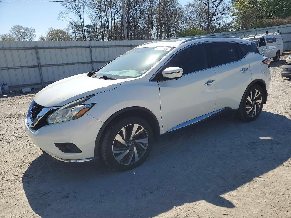 45736656 :رقم المزاد ، 5N1AZ2MG2GN158748 vin ، 2016 Nissan Murano مزاد بيع