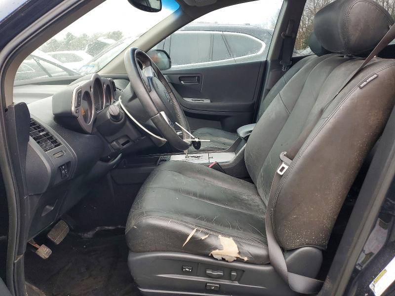 2005 Nissan Murano მანქანა იყიდება აუქციონზე, vin: JN8AZ08W15W432124, აუქციონის ნომერი: 45592016
