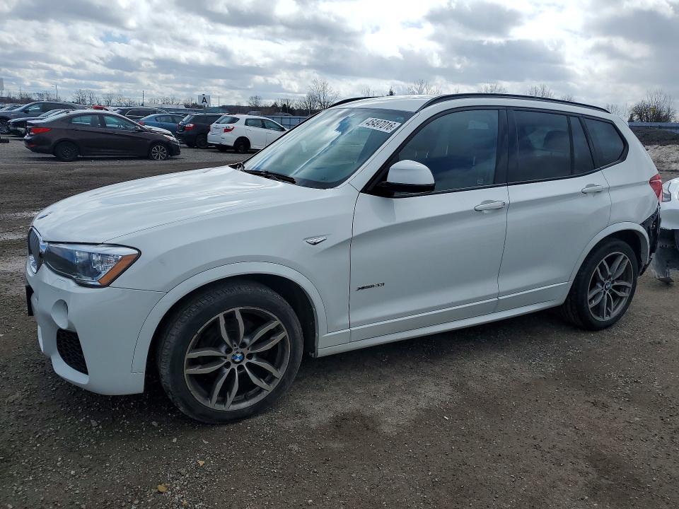 2017 Bmw X3 მანქანა იყიდება აუქციონზე, vin: 5UXWX9C39H0T17124, აუქციონის ნომერი: 45497016