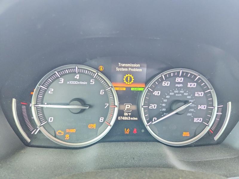 46745566 :رقم المزاد ، 5J8YD4H58KL033880 vin ، 2019 Acura Mdx مزاد بيع