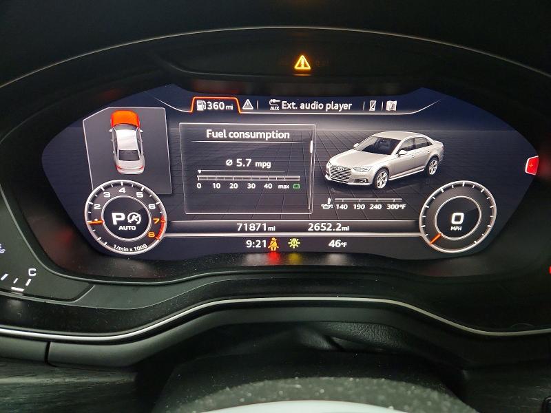 45641646 :رقم المزاد ، WAUDNAF45HN046115 vin ، 2017 Audi A4 مزاد بيع