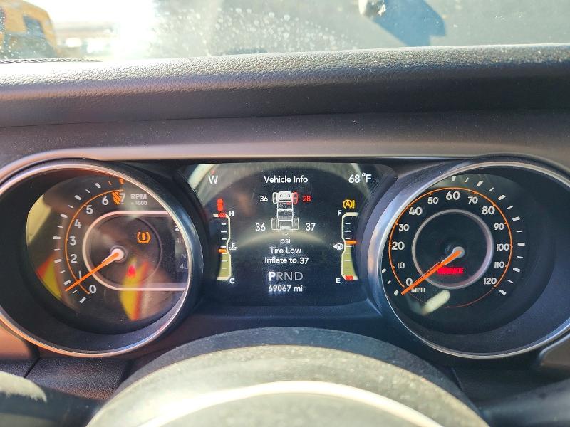 Auction sale of the 2020 Jeep Wrangler Unlimited, vin: 1C4HJXDG5LW169013, lot number: 45540466