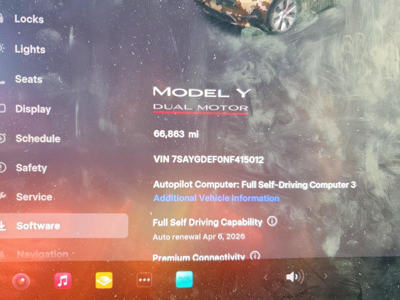 Продажа на аукционе авто 2022 Tesla Model Y, vin: 7SAYGDEF0NF415012, номер лота: 46063436