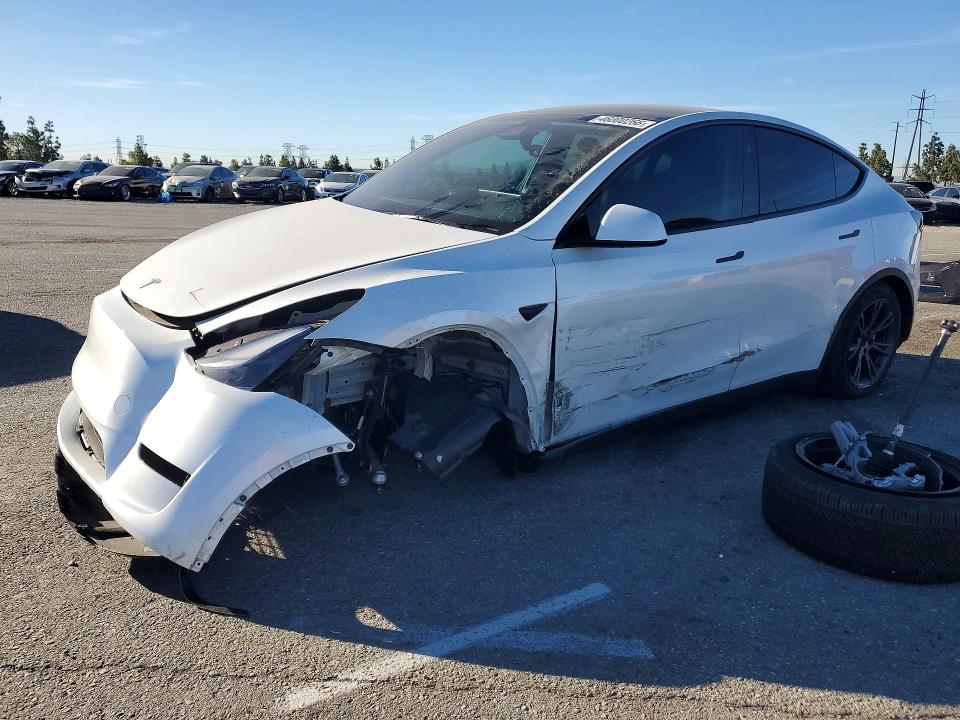 46000266 :رقم المزاد ، 7SAYGDEE6SF308047 vin ، 2025 Tesla Model Y مزاد بيع