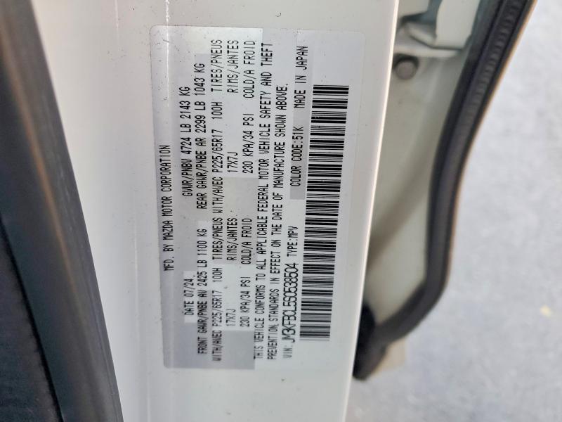 Продажа на аукционе авто 2025 Mazda Cx-5, vin: JM3KFBCL5S0538504, номер лота: 46261596