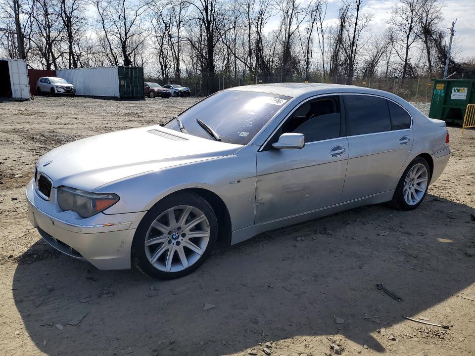 47547496 :رقم المزاد ، WBAGN63545DS59047 vin ، 2005 Bmw 745 مزاد بيع