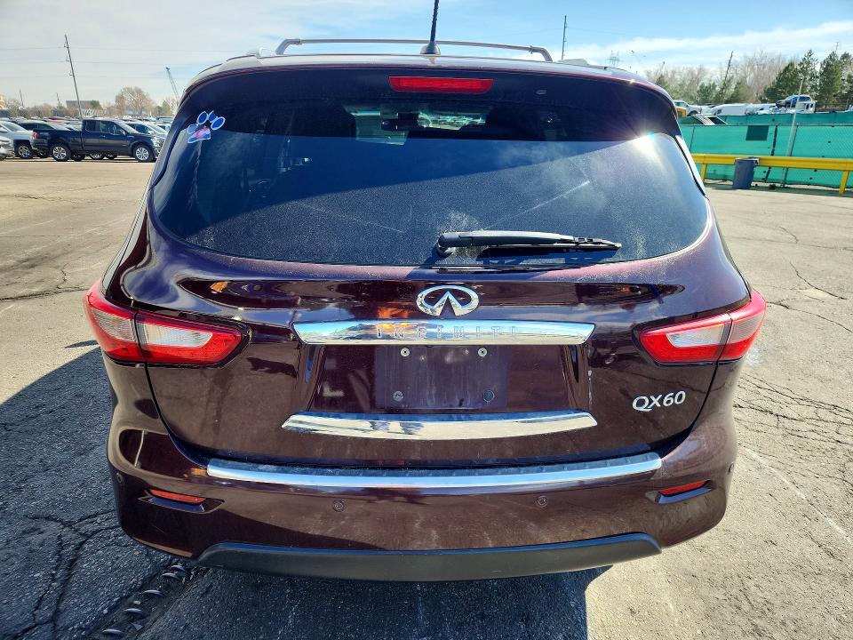 2014 Infiniti Qx60 მანქანა იყიდება აუქციონზე, vin: 5N1AL0MM9EC553658, აუქციონის ნომერი: 45776176