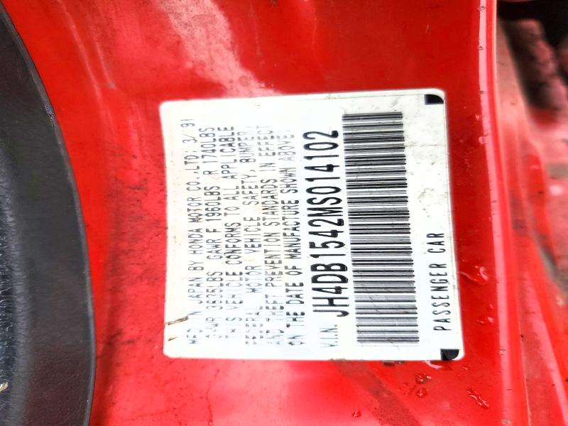 Aukcja sprzedaży 1991 Acura Integra, vin: JH4DB1542MS014102, numer aukcji: 79933415