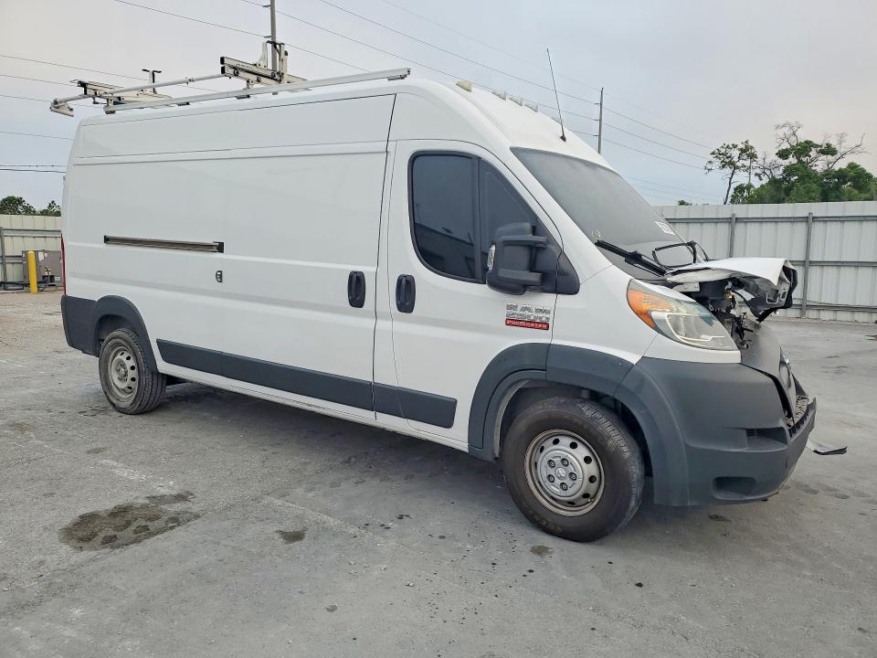 46722796 :رقم المزاد ، 3C6TRVDG3JE156721 vin ، 2018 Ram Promaster 2500 مزاد بيع