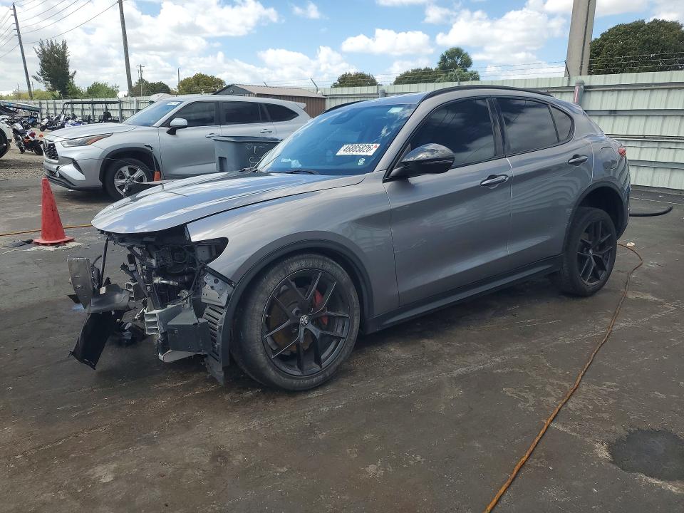 2020 Alfa Romeo Stelvio მანქანა იყიდება აუქციონზე, vin: ZASPAJAN6L7C75483, აუქციონის ნომერი: 52318016