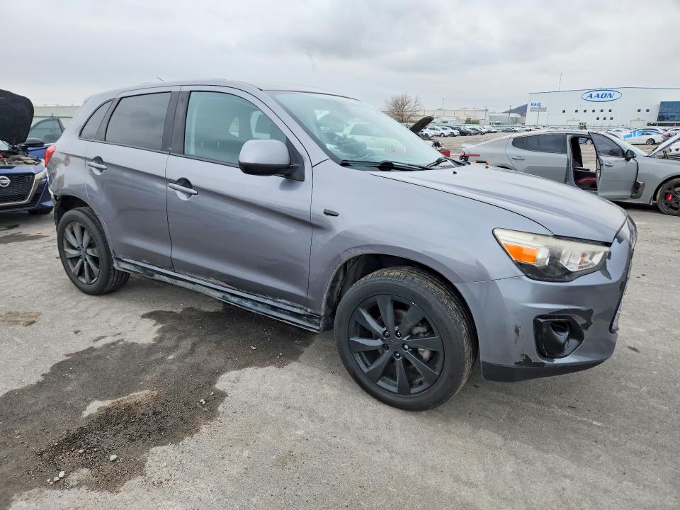 2014 Mitsubishi Outlander Sport მანქანა იყიდება აუქციონზე, vin: 4A4AP3AU1EE014527, აუქციონის ნომერი: 79499595