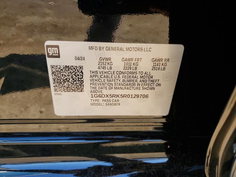 Продаж на аукціоні авто 2024 Cadillac Ct5, vin: 1G6DX5RK5R0129706, номер лоту: 46557566