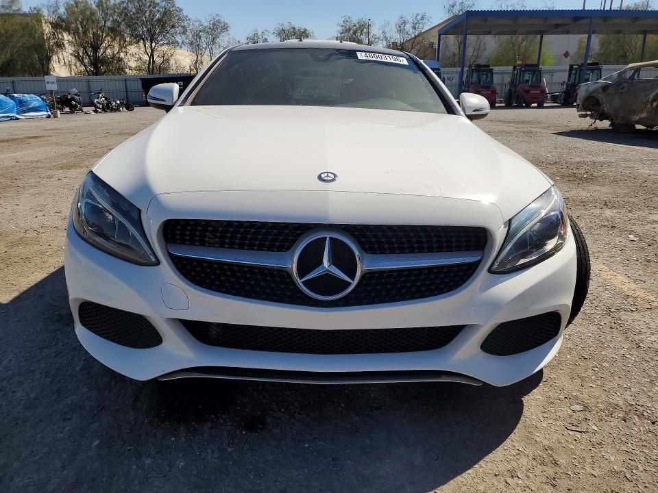 2017 Mercedes-benz C მანქანა იყიდება აუქციონზე, vin: WDDWJ4JB6HF366705, აუქციონის ნომერი: 48003196