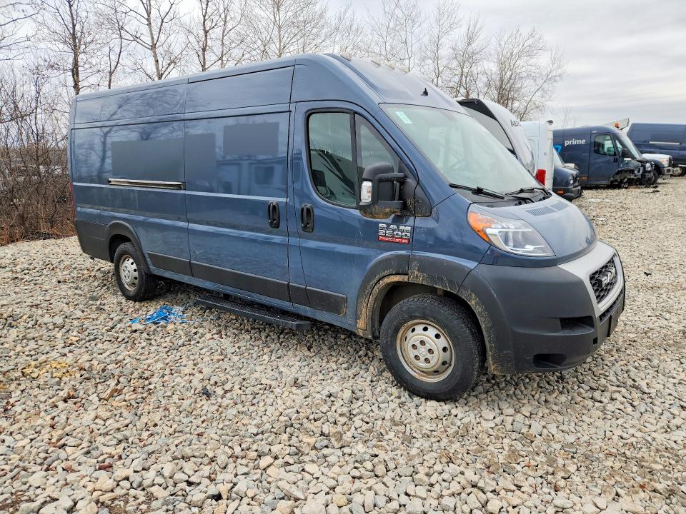 47411876 :رقم المزاد ، 3C6URVJG5LE140919 vin ، 2020 Ram Promaster 3500 مزاد بيع