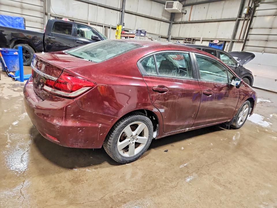 2015 Honda Civic Ex 4dr მანქანა იყიდება აუქციონზე, vin: 2HGFB2F55FH048229, აუქციონის ნომერი: 45489536