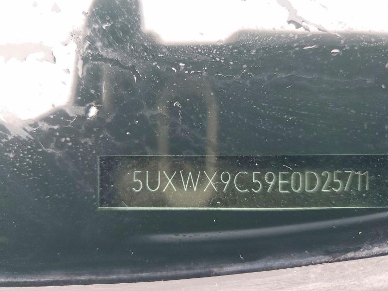 79891295 :رقم المزاد ، 5UXWX9C59E0D25711 vin ، 2014 Bmw X3 مزاد بيع