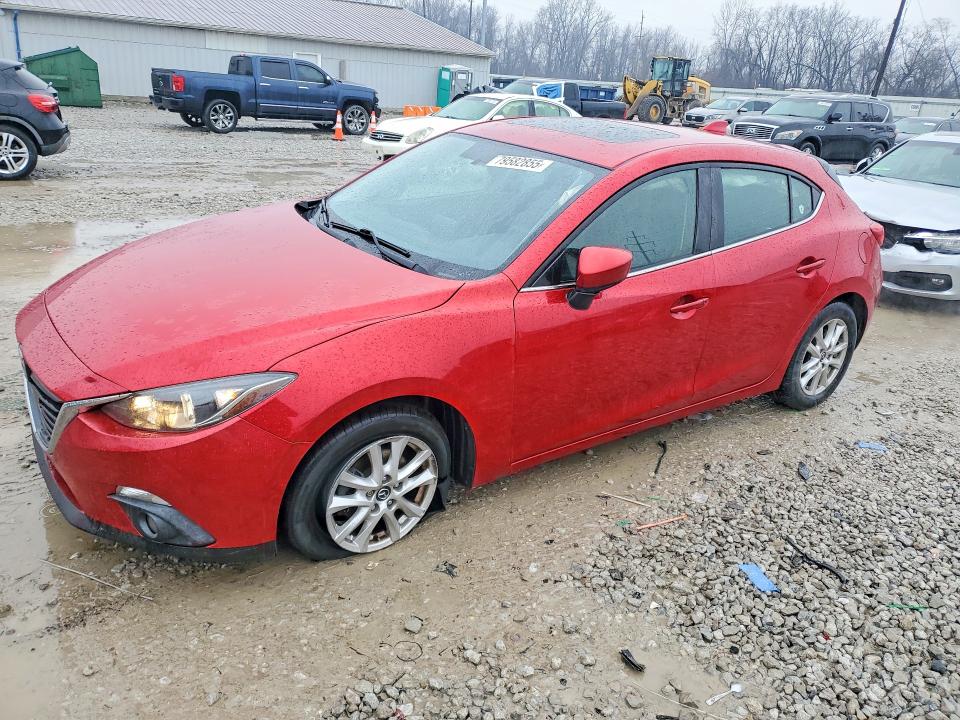 2015 Mazda 3 მანქანა იყიდება აუქციონზე, vin: 3MZBM1M72FM184855, აუქციონის ნომერი: 79582855