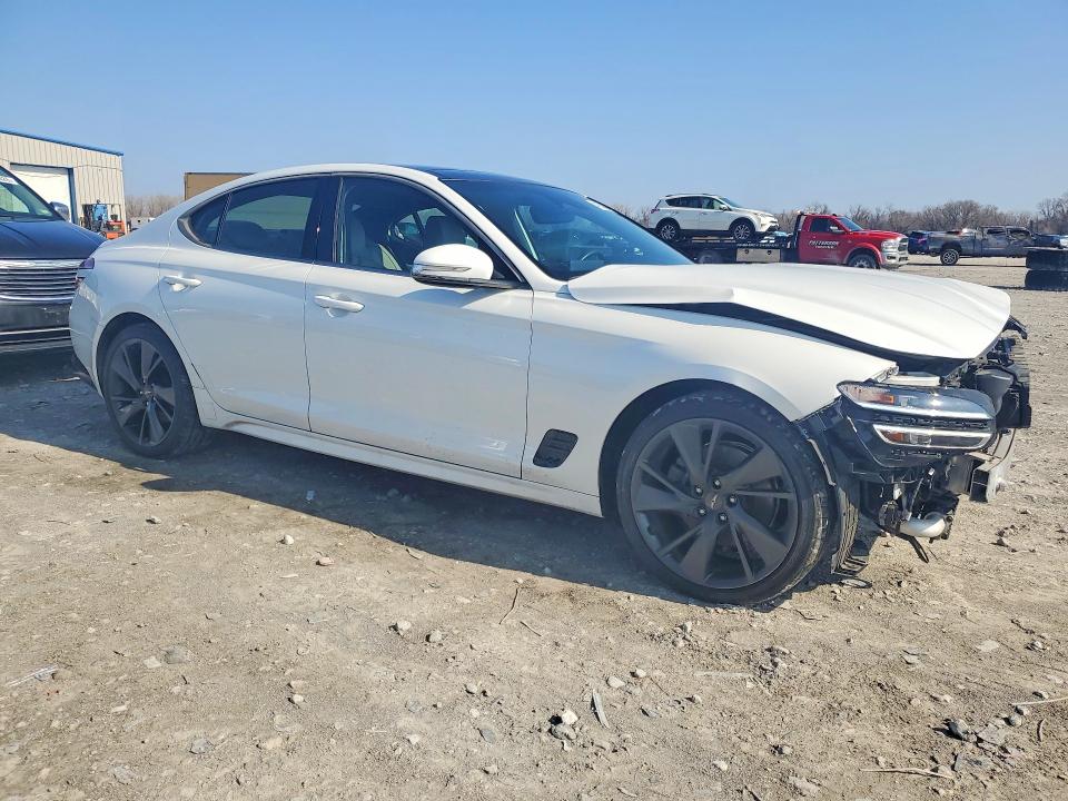 2023 Genesis G70 მანქანა იყიდება აუქციონზე, vin: KMTG34TA3PU122258, აუქციონის ნომერი: 41934506