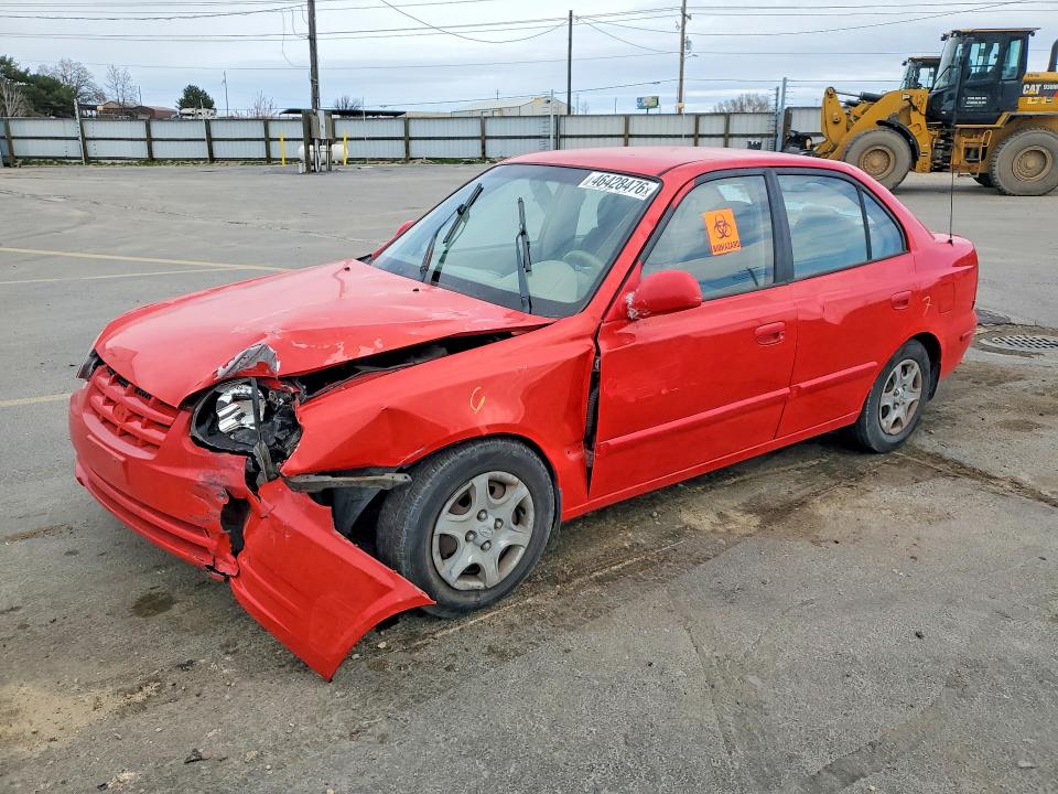 Aukcja sprzedaży 2003 Hyundai Accent, vin: KMHCG45C73U460199, numer aukcji: 46428476