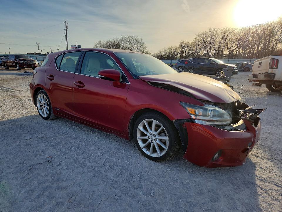 2012 Lexus Ct 200h მანქანა იყიდება აუქციონზე, vin: JTHKD5BH2C2116238, აუქციონის ნომერი: 46997386