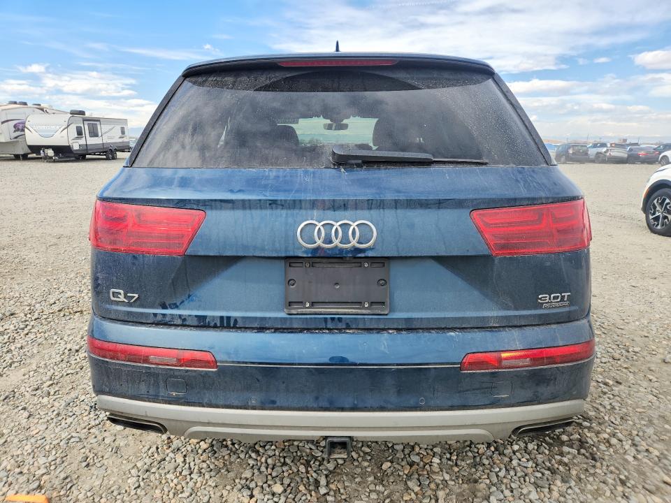 Продажа на аукционе авто 2018 Audi Q7, vin: WA1VAAF75JD050166, номер лота: 45667396