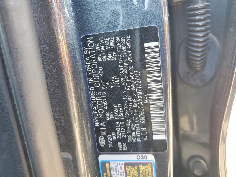 Продаж на аукціоні авто 2021 Kia Seltos, vin: KNDEUCAAXM7172407, номер лоту: 47912286